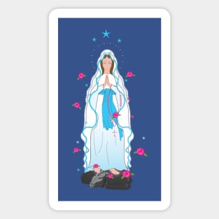 Our Lady of Lourdes Sticker